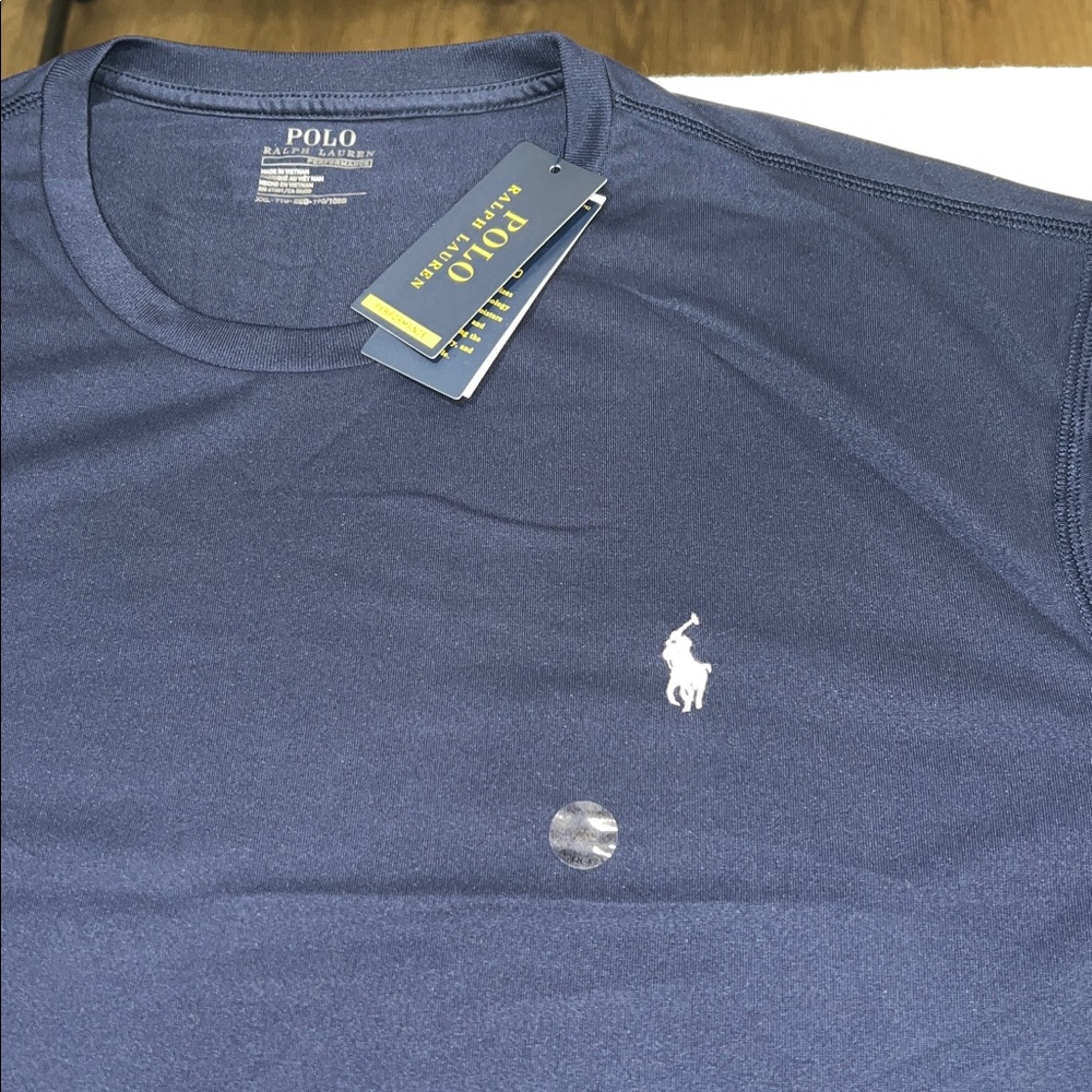Polo by Ralph Lauren Men's Deep Blue Tee , NWT 10/10 condition - Picture 3 of 7